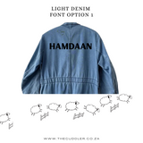 Kids Eid overalls-Not Personalised