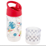 Stephen Joseph Flip Top Bottle with Snack Container