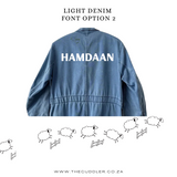 Kids Eid overalls-Not Personalised