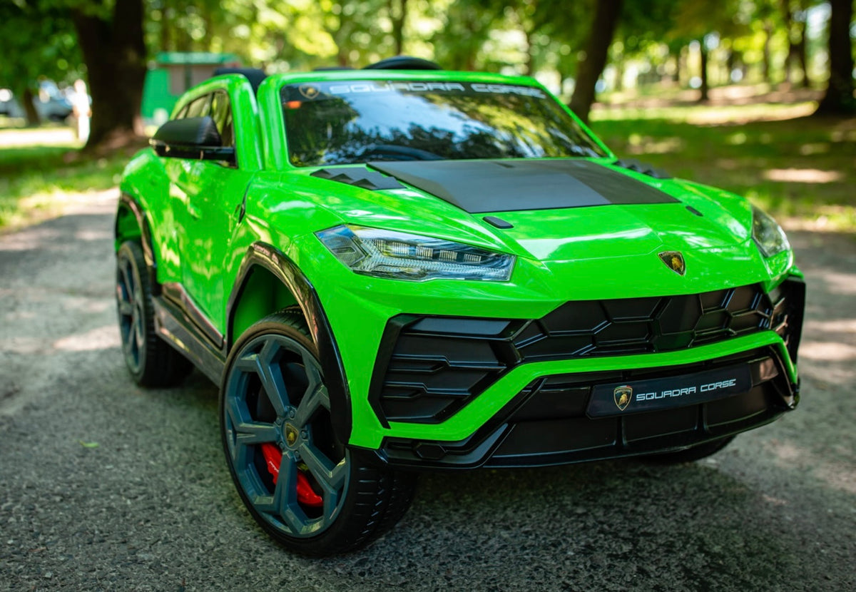 Lamborghini Urus 子供用乗用車 グリーン Lamborghini Urus Squadra Corse 2 Seater SUV kids electric ride on