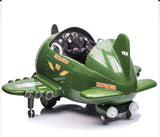 Kids electric ride on Airplane