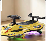 The Neon Glide 12V Electric Wiggle Car