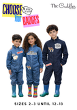 DENIM OVERALL 7-8 years to 12-13 years