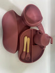 Silicone feeding plate 6 piece set
