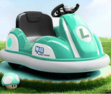 Mario Kart Edition Bumper Car | 360° Spin Ride-On | The Cuddler
