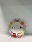 Flower hair grips pack of 10