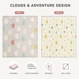 The Cuddler Foldable play mat large