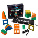Beyond The Stars Magnetic Tiles- 60 PIECES GLOW IN THE DARK in