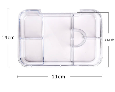 Bento box inner replacement tray