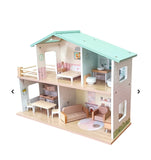 Bella Wooden dollhouse and accessories - double story