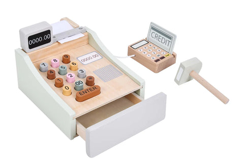Zookabee wooden cash register