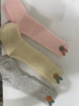 Fashion socks with bunny detail