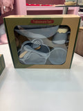 Silicone feeding plate gift set 8 piece