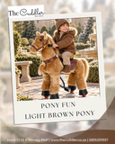 Pony Fun Mechanical Ride-On Toy: Size 3 Small (3 to 6 years)