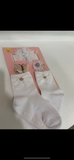Little girls socks with hair clips and hair band set
