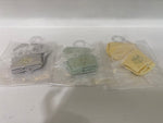 Crown and frill baby socks