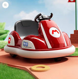 Mario Kart Edition Bumper Car | 360° Spin Ride-On | The Cuddler