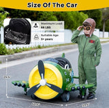 Kids electric ride on Airplane