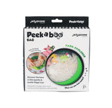 Jelly stone peek a boo sensory bag