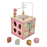 Birch and bloom 5 in 1 wooden activity cube