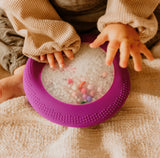 Jelly stone peek a boo sensory bag