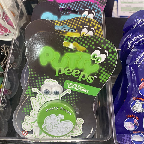 Putty peeps glow in the dark