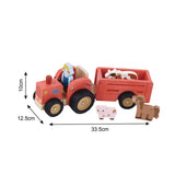 Birch & bloom farm truck and trailer set