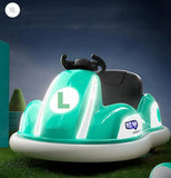Mario Kart Edition Bumper Car | 360° Spin Ride-On | The Cuddler