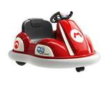 Mario Kart Edition Bumper Car | 360° Spin Ride-On | The Cuddler
