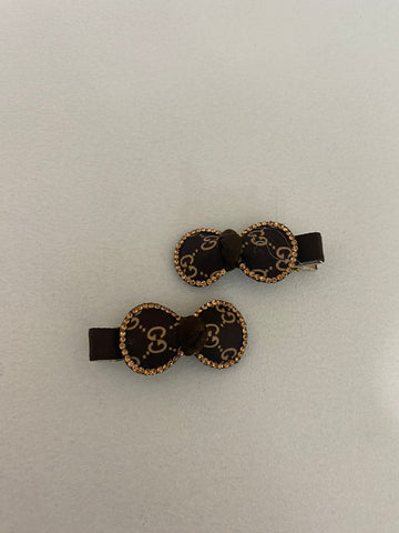 Gucci hair clips