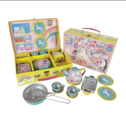 Floss & Rock Musical Kitchen Set 12 Piece – Rainbow Fairy