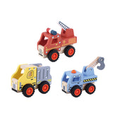 Birch & bloom construction and emergency vehicle set
