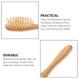 Wooden hair brush set for baby