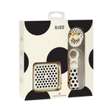 BIBS gift set - Polka soothe and go - Ivory and black
