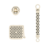 BIBS gift set - Polka soothe and go - Ivory and black