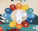Zookabee wooden weather calendar and clock