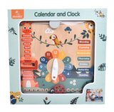 Zookabee wooden weather calendar and clock