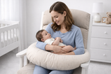 Checkered nursing / feeding pillow by The Cuddler