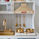 Luxury Play Kitchen - White and Gold