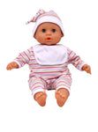 Dollsworld Talking Baby Babble Doll 38cm (15") with Accessories