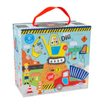 Floss & Rock Construction Play Box with Wooden Pieces