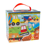 Floss & Rock Construction Play Box with Wooden Pieces