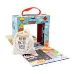 Floss & Rock Construction Play Box with Wooden Pieces