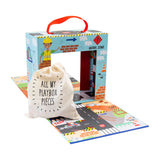 Floss & Rock Construction Play Box with Wooden Pieces