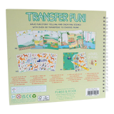 Floss & Rock Transfer Art Fun