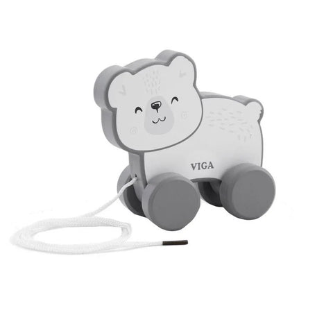 Viga Pull Along Polar Bear