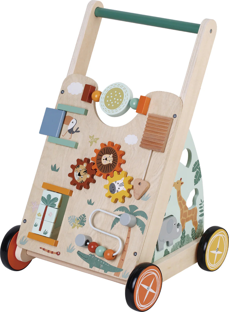 Zookabee Wooden Baby Activity Walker Multi Busy Boards The Cuddler