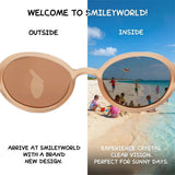 Smiley Worlds Kids Sunglasses - OVAL FRAME