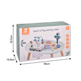 Zookabee learn and play activity table