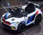 BMW M8 styled kids electric ride on car